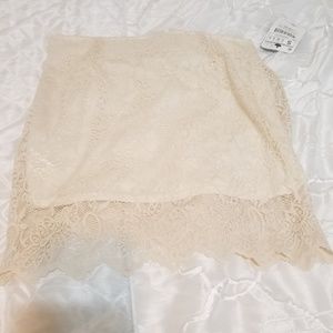 NWT Zara Trafaluc Collection Lace Shorts